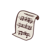 sheet of music icon